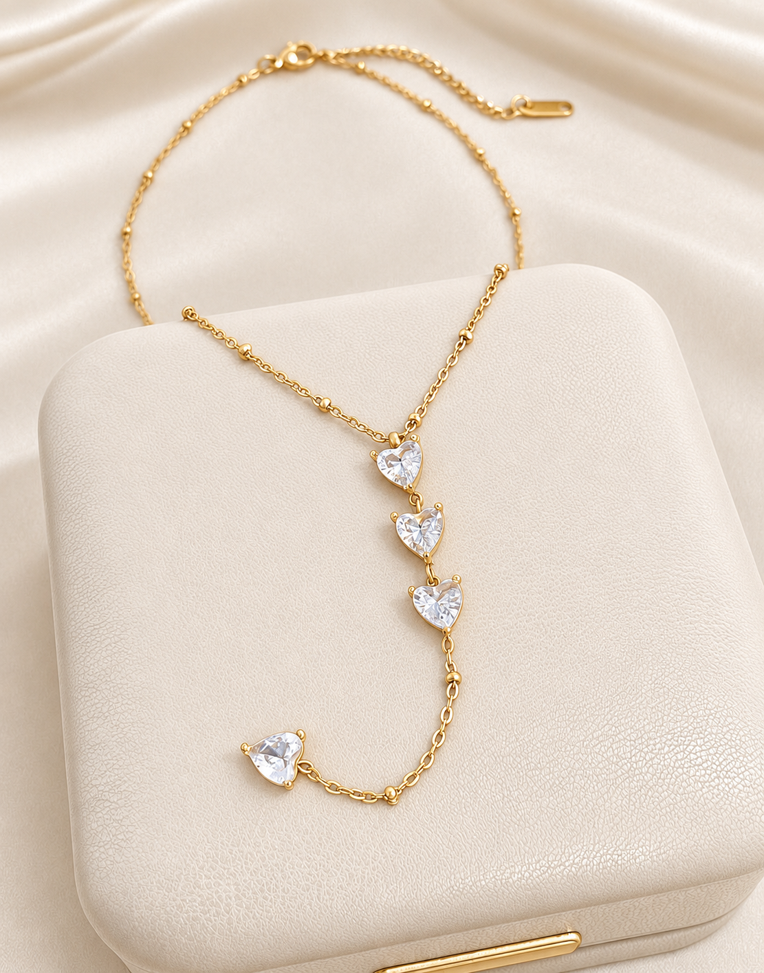 Heart Lariat Necklace