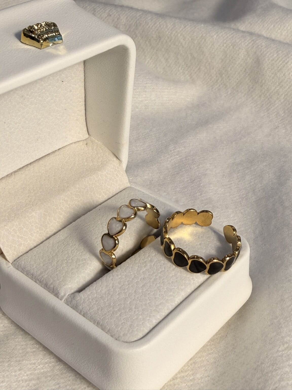 Open-heart Two-ring Set