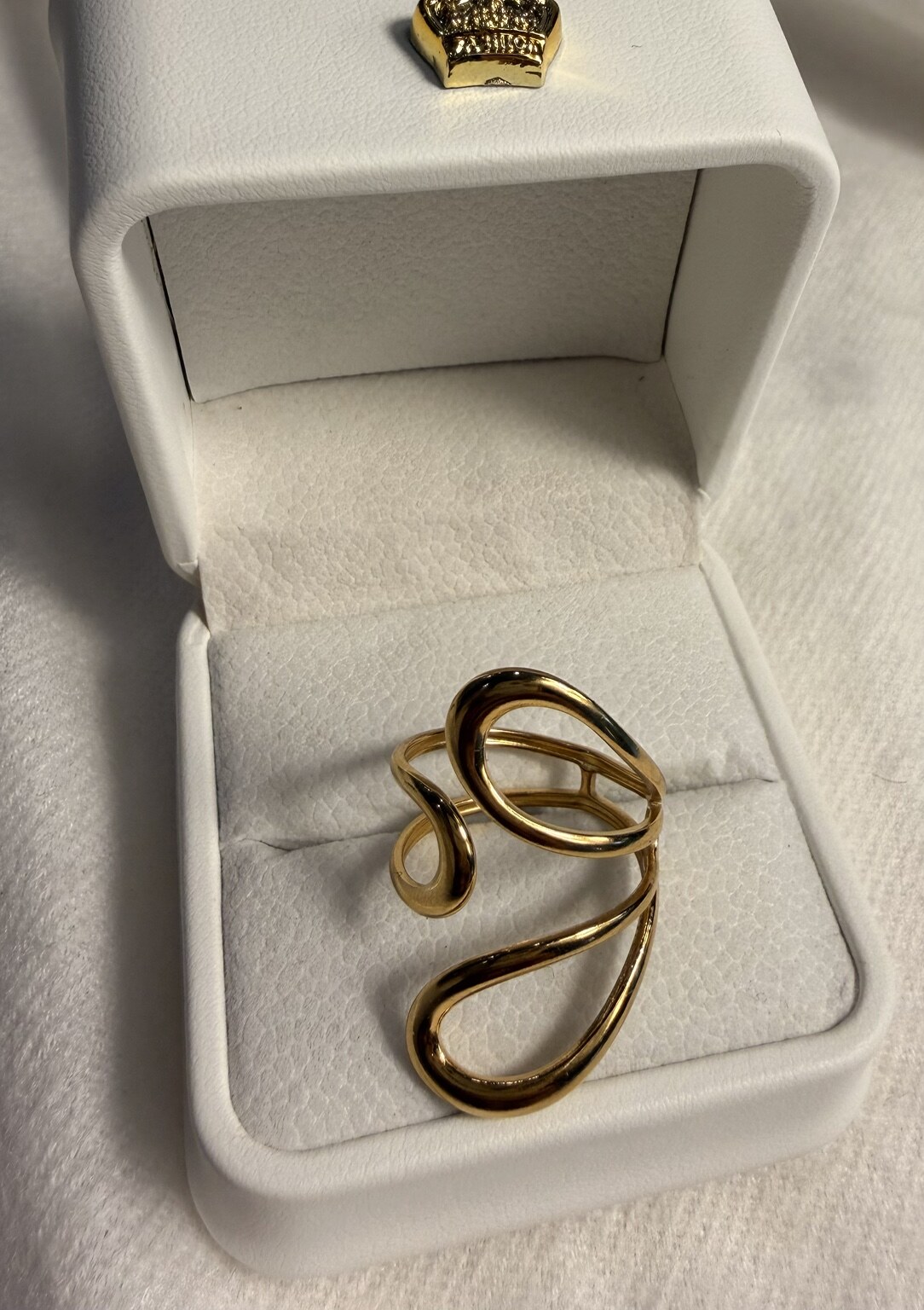 Sculptural Loop Ring
